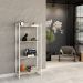 Estante Studio Snow e Branca 60x146 cm