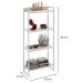 Estante Studio Snow e Branca 60x146 cm