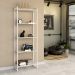 Estante Studio Snow e Branca 60x187 cm