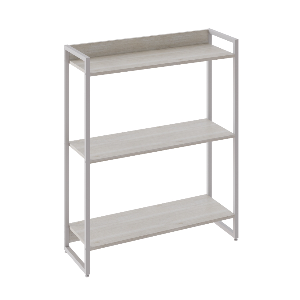 Estante Studio Snow e Branca 80x104 cm