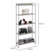 Estante Studio Snow e Branca 80x187 cm