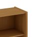Estante Vértice Ripada 2 Portas Off White e Cinamomo