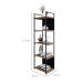 Estante com 3 Prateleiras e 2 Nichos Brooklyn Vermont e Preta 45 cm