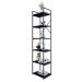 Estante com 6 Prateleiras Brooklyn Preta 45 cm