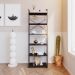 Estante com 6 Prateleiras Brooklyn Preta 60 cm