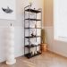 Estante com 6 Prateleiras Brooklyn Preta 60 cm