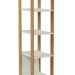 Estante para Escritório Lanes 100% MDF Off White e Freijó