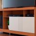 Estante para Home Theater e TV até 50 Polegadas Elba 2 Portas Freijó e Off White