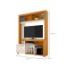 Estante para Home Theater e TV até 50 Polegadas Flávia 1 Porta Off White e Cinamomo