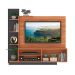 Estante para Home Theater e TV até 55 Polegadas Havana 2 PT Cinamomo e Grafite