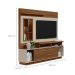 Estante para Home Theater e TV até 60 Polegadas Eldorado 2 PT Jatobá e Off White