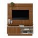 Estante para Home Theater e TV até 60 Polegadas Viena 1 PT Jatobá e Off White