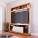 Estante para Home Theater e TV até 65 Polegadas Belaya 2 Portas Freijó e Off White