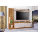 Estante para Home Theater e TV até 65 Polegadas Esperança 4 PT Cinamomo e Off White