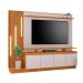 Estante para Home Theater e TV até 65 Polegadas Esperança 4 PT Cinamomo e Off White