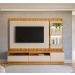 Estante para Home Theater e TV até 70 Polegadas São Paulo com LED 1 PT 2 GV Tauari e Off White