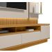 Estante para Home Theater e TV até 70 Polegadas São Paulo com LED 1 PT 2 GV Tauari e Off White