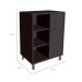 Gabinete de Banheiro Julia 1 PT Grafite
