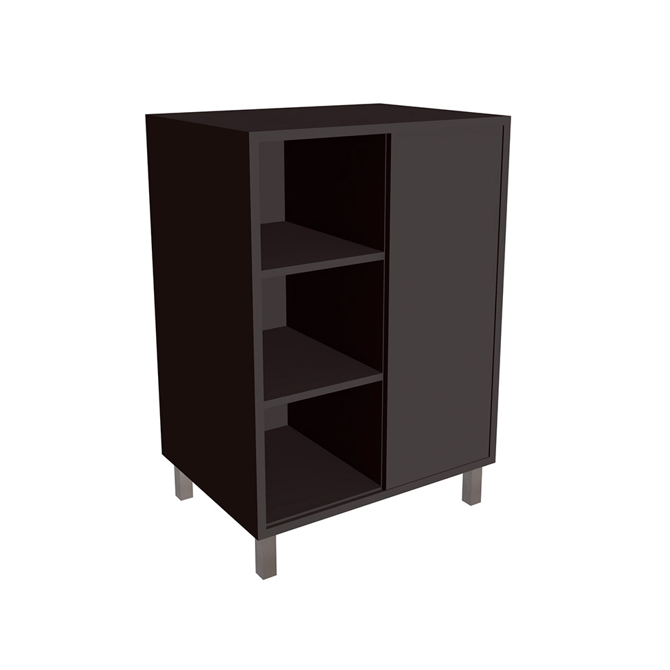 Gabinete de Banheiro Julia 1 PT Grafite