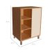 Gabinete de Banheiro Julia 1 PT Mel e Arenas