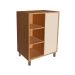 Gabinete de Banheiro Julia 1 PT Mel e Arenas