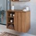 Gabinete de Banheiro Laura 1 PT Mel
