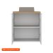 Gabinete de Banheiro Nature 2 Portas Branco 60 cm