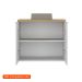 Gabinete de Banheiro Nature 2 Portas Branco 75 cm