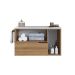 Gabinete de Banheiro Pamplona 2 PT 1 GV Mel e Branco