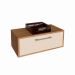 Gabinete de Banheiro com Cuba Alice II 1 PT Mel e Arenas
