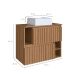 Gabinete de Banheiro com Cuba Luiza I 2 PT Mel
