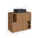 Gabinete de Banheiro com Cuba Luiza II 2 PT Mel