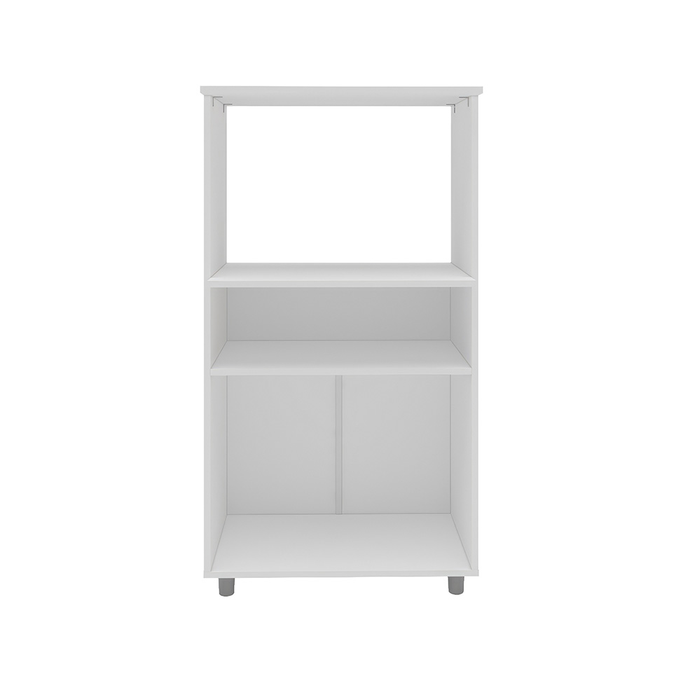 Gabinete de Cozinha para Microondas Hortência 2 Portas Branco