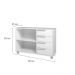 Gabinete para Banheiro Lavre 4 GV Branco