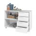 Gabinete para Banheiro Lavre 4 GV Branco