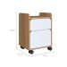 Gaveteiro Flexus 2 GV Hanover e Branco