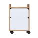 Gaveteiro Flexus 2 GV Hanover e Branco