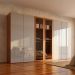 Guarda-Roupa Casal 100% MDF Pulse Gold 6 Portas 6 Gavetas Naturale e Off White