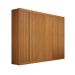 Guarda-Roupa Casal 100% MDF Ripado Braga New 6 Portas 6 Gavetas Cinamomo