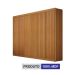 Guarda-Roupa Casal 100% MDF Ripado Braga New 6 Portas 6 Gavetas Cinamomo