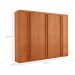 Guarda-Roupa Casal 100% MDF Urban 6 Portas 2 Gavetas Naturale