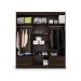 Guarda-Roupa Casal Advantage 6 Portas 4 Gavetas Capuccino Wood