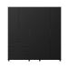 Guarda-Roupa Casal Allen 5 Portas 4 Gavetas Preto