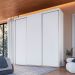 Guarda-Roupa Casal Alya 3 Portas 4 Gavetas Branco