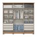 Guarda-Roupa Casal Andréas 6 Portas 6 Gavetas Off White e Nature