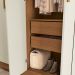 Guarda-Roupa Casal Annelise 6 Portas 2 Gavetas Canela e Off White