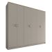 Guarda-Roupa Casal Asti 100% MDF 6 Portas 2 Gavetas Urbi