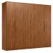 Guarda-Roupa Casal Atrice 6 Portas 6 Gavetas Nogueira