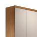 Guarda-Roupa Casal Bahia 6 Portas Imbuia e Off White