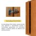 Guarda-Roupa Casal Barcelona 6 Portas 6 Gavetas Cinamomo